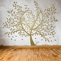 Vinüülkuldne seinakleebis, puu - 115 x 140 cm hind ja info | Seinakleebised | kaup24.ee