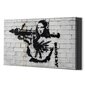 Seinapildi lõuend Banksy Graffiti Mona Lisa- 60 х 40 cm hind ja info | Seinakleebised | kaup24.ee