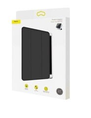 Baseus iPad 12.9 Pro Simplism Y-Type nahast ümbris must hind ja info | Tahvelarvuti kaaned ja kotid | kaup24.ee