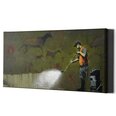 Seinapildi lõuend Banksy Graffiti tänavapuhastaja – 40 x 60 cm