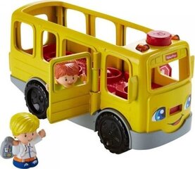 Автобус с фигуркой Fisher Price GRX97 цена и информация | Drewniana Wieża Piramida Kura Nakładanie Kolorowych Kwadratów LD-15 15276 | kaup24.ee