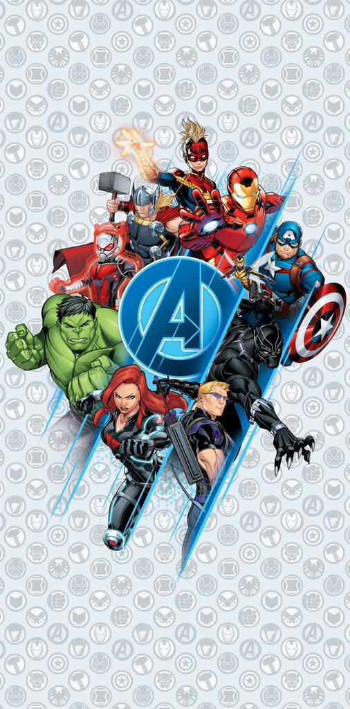 Avengers puuvillane rätik 70 x 140 hind ja info | Rätikud | kaup24.ee