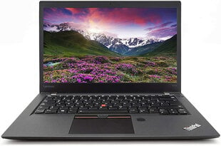 14" ThinkPad T470s i5-7300U 16GB 1TB SSD Windows 10 Professional цена и информация | Ноутбуки | kaup24.ee