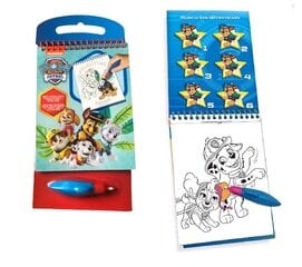 Paw Patrol värviraamatud + vesipliiats hind ja info | Kunstitarbed, voolimise tarvikud | kaup24.ee