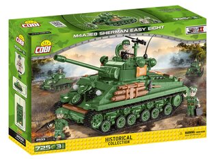 Cobi - Plastkonstruktorid M4A3E8 Sherman Easy Eight, 1/28, 2533 цена и информация | Конструкторы и кубики | kaup24.ee