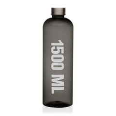 бутылка Versa Серый Сталь полистирол (1500 ml) цена и информация | Бутылки для воды | kaup24.ee