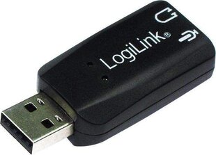 Logilink USB Audio adapter, 5.1 sound ef цена и информация | Адаптеры и USB-hub | kaup24.ee