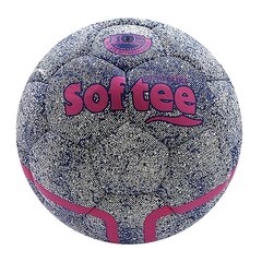 Футбольный мяч DENIM Softee 80663 Розовый синтетический (5) цена и информация | Футбольные мячи | kaup24.ee