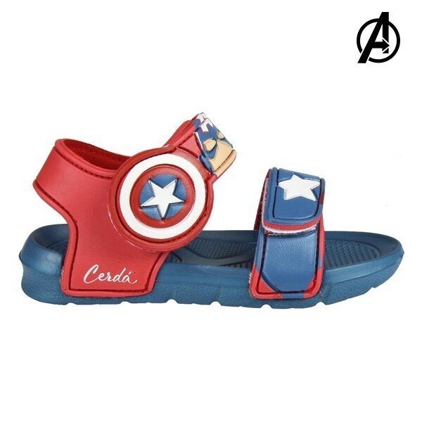 Rannasandaalid The Avengers Punane hind ja info | Beebiriided | kaup24.ee