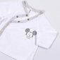Riiete komplekt Mickey Mouse 4 Tükid, osad Valge (1 kuu) цена и информация | Beebiriiete komplektid | kaup24.ee