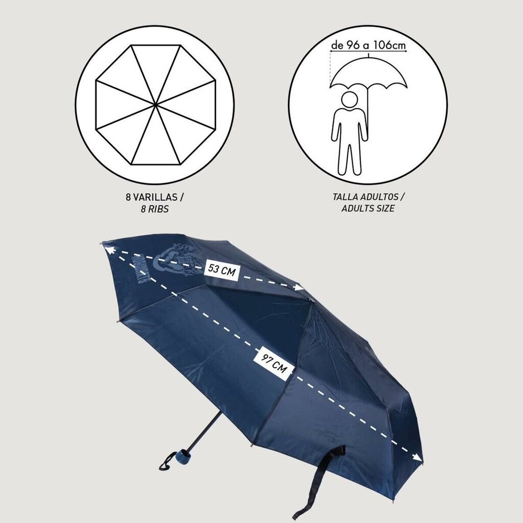 Kokkupandav vihmavari Harry Potter Sinine (Ø 97 cm) hind ja info | Laste aksessuaarid | kaup24.ee