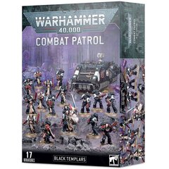 Warhammer 40000 Combat Patrol: Black Templars hind ja info | Liimitavad mudelid | kaup24.ee