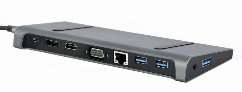 Dokstacija Gembird USB Type-C 9-in-1 цена и информация | USB jagajad, adapterid | kaup24.ee