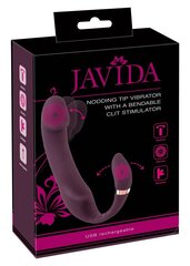 Vibraator Javida Nodding Tip Vibrator with Bendable Clit Stimulation цена и информация | Вибраторы | kaup24.ee