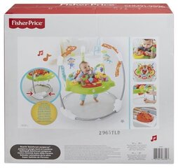 Спортивный центр Fisher Price Jumperoo Jumper Jungle цена и информация | Drewniana Wieża Piramida Kura Nakładanie Kolorowych Kwadratów LD-15 15276 | kaup24.ee