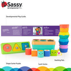 Komplekt Sassy Stem, 12 osa hind ja info | Sassy Beebitooted | kaup24.ee