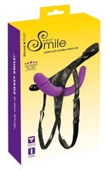 Фаллоимитатор с ремнями Sweet Smile Super Soft Double Strap-On цена и информация | БДСМ и фетиш | kaup24.ee