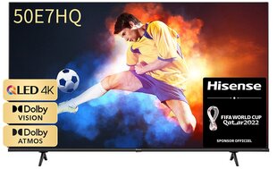 Hisense 50E7HQ цена и информация | Телевизоры | kaup24.ee