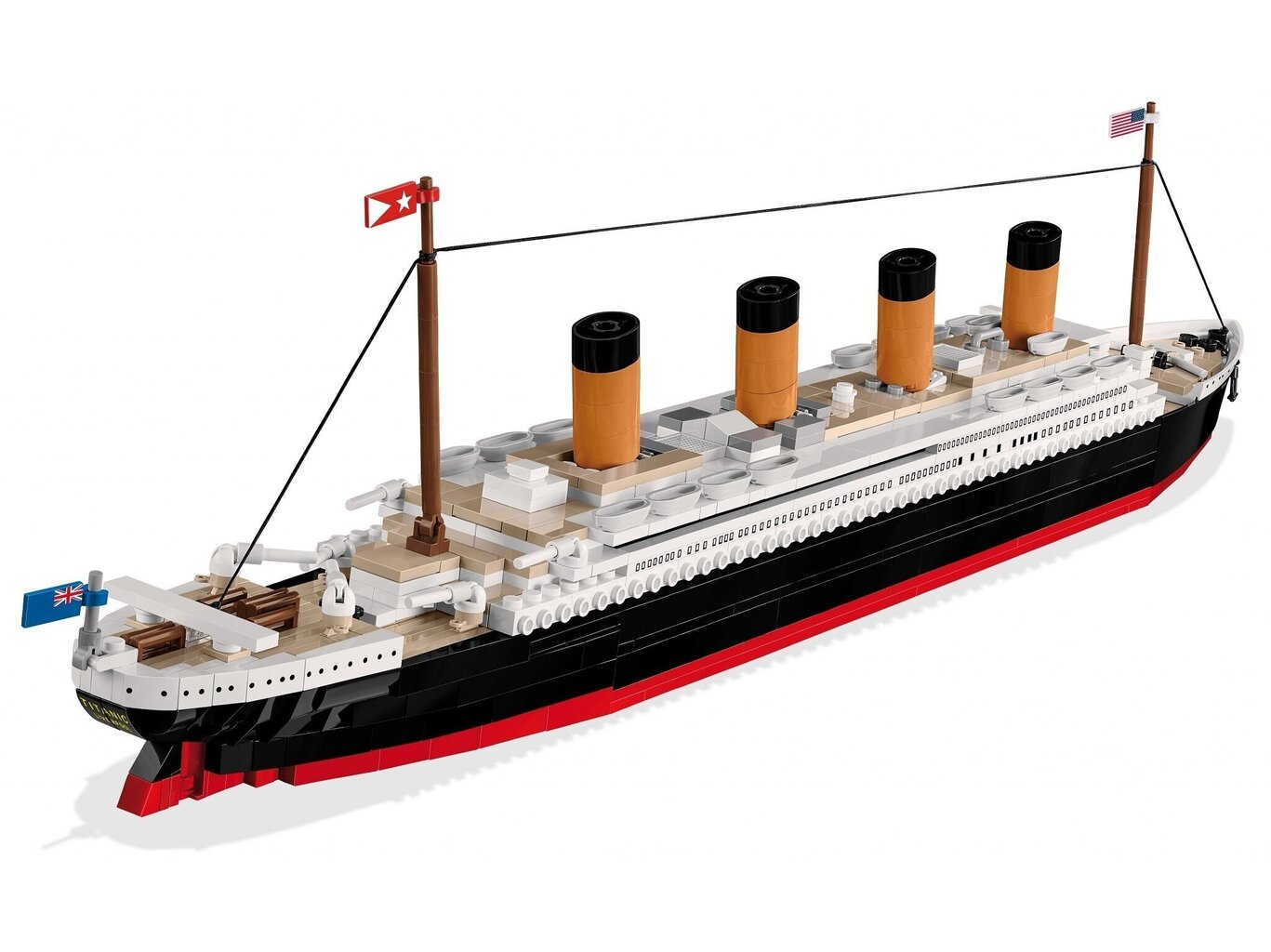 COBI - Plastkonstruktorid RMS Titanic, 1/450, 1929 цена и информация | Klotsid ja konstruktorid | kaup24.ee