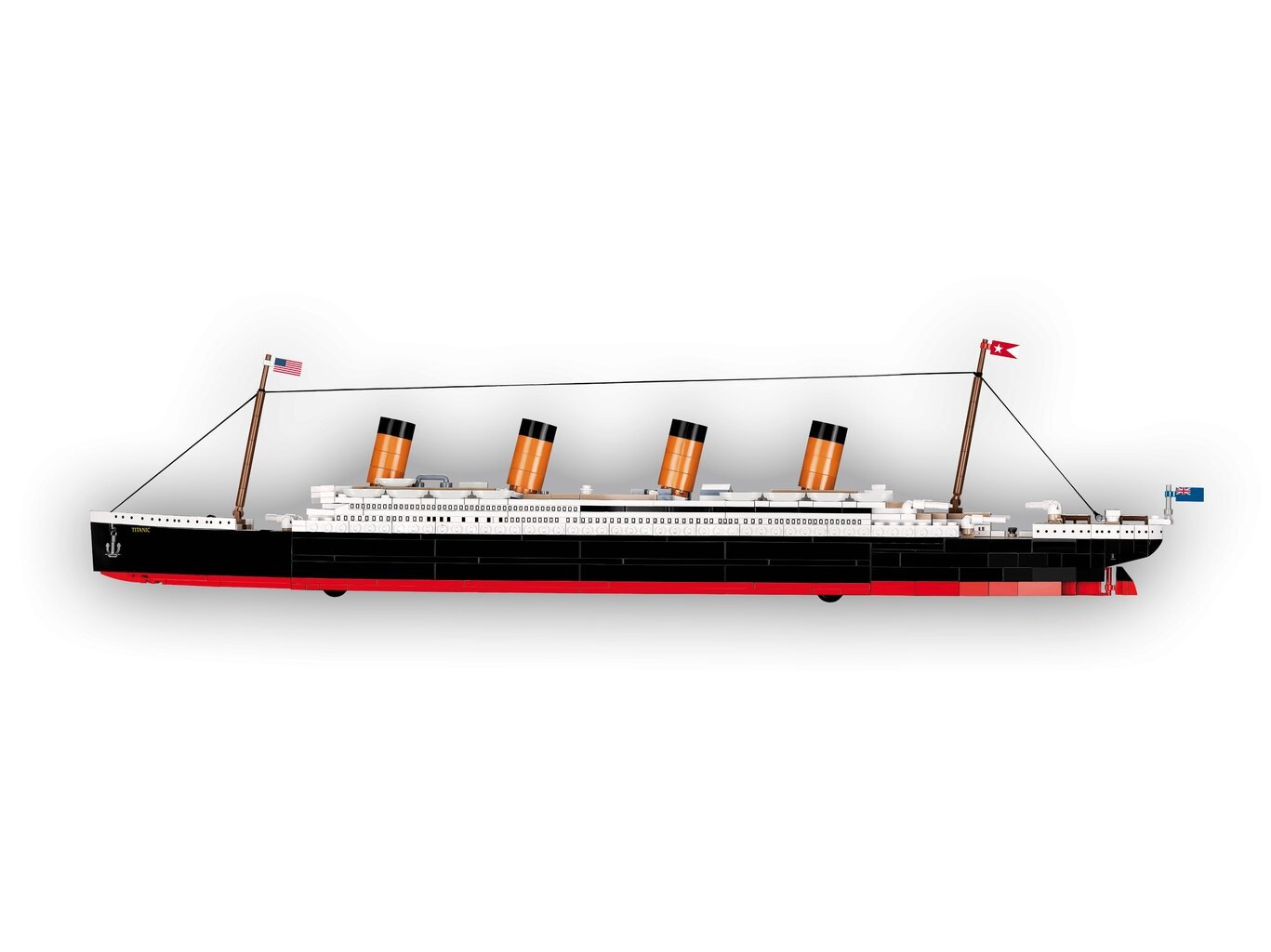 COBI - Plastkonstruktorid RMS Titanic, 1/450, 1929 цена и информация | Klotsid ja konstruktorid | kaup24.ee
