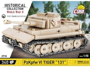 COBI - Plastkonstruktorid PzKpfw VI Tiger 131, 1/48, 2710 цена и информация | Конструкторы и кубики | kaup24.ee