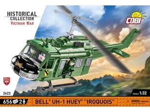 COBI - Plastkonstruktorid Bell UH-1 Huey Iroquois, 1/32, 2423 hind ja info | Klotsid ja konstruktorid | kaup24.ee