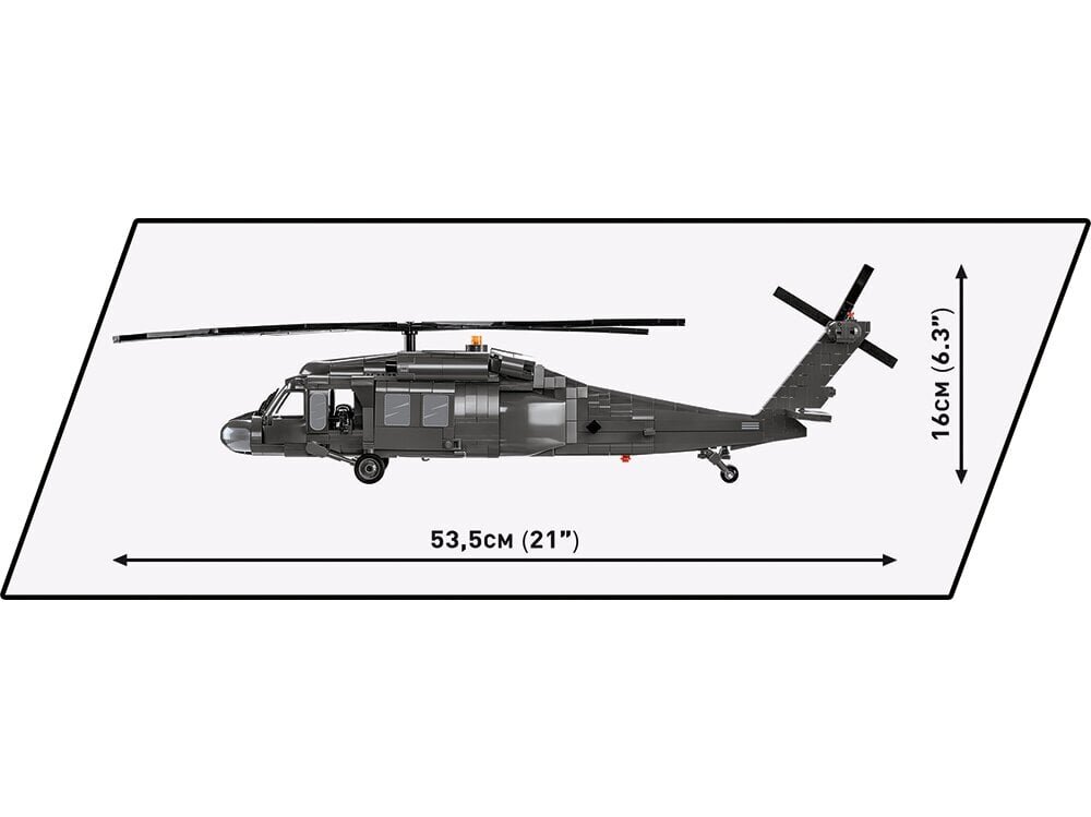 COBI - Plastkonstruktorid Sikorsky UH-60 Black Hawk, 1/32, 5817 hind ja info | Klotsid ja konstruktorid | kaup24.ee