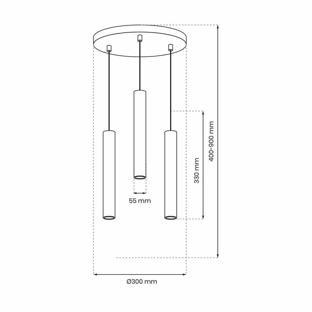 Rippvalgusti Hudson hind ja info | Rippvalgustid | kaup24.ee