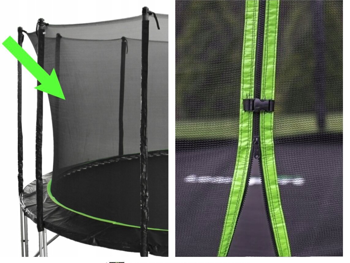 Batuut Inner Net for Sport Max, 488cm цена и информация | Batuudid ja batuudi varuosad | kaup24.ee