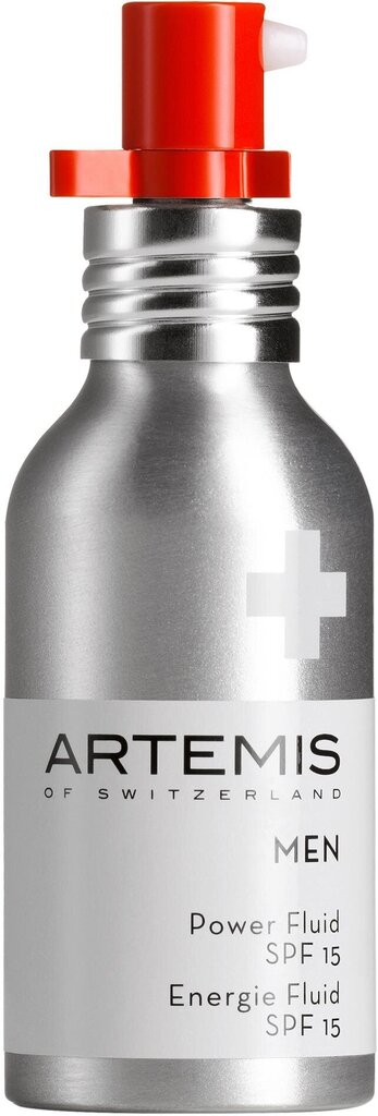 Päikesekaitsega näokreem meestele Artemis Men Power Fluid SPF15, 50 ml цена и информация | Näokreemid | kaup24.ee