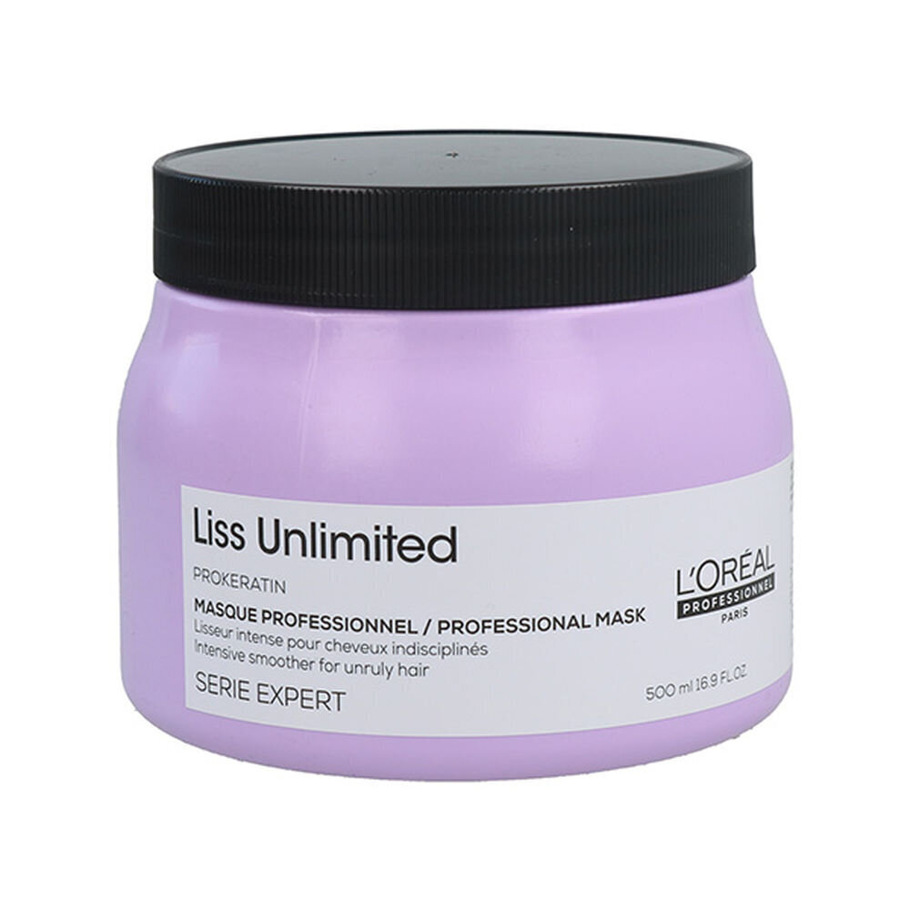 Juuksemask L'Oreal Professionnel Paris Liss Unlimited Pehmendaja (500 ml) hind ja info | Maskid, õlid, seerumid | kaup24.ee