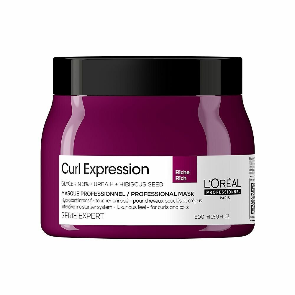 Juuksemask L'Oreal Professionnel Paris Curl Expression (500 ml) hind ja info | Maskid, õlid, seerumid | kaup24.ee