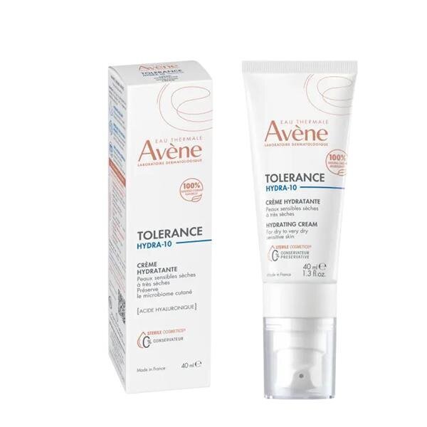Avène Avene Tolerance Hydra-10 Moisturising Cream 40ml hind ja info | Näokreemid | kaup24.ee