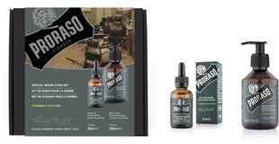 Набор принадлежностей для бритья Proraso Cypress & Vetyver цена и информация | Косметика и средства для бритья | kaup24.ee