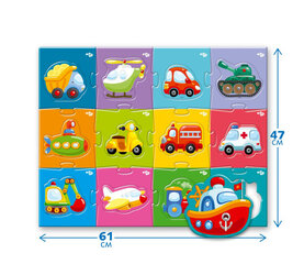 Макси-пазл - Автомобиль  (61 x 47см) цена и информация | Развивающие игрушки и игры | kaup24.ee