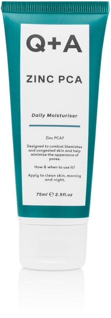 Q+A Zinc PCA Daily Moisturiser päevakreem 75 ml цена и информация | Näokreemid | kaup24.ee