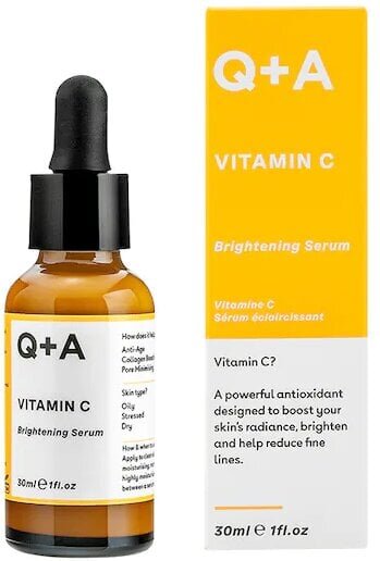 Q+A Vitamin c Brightening Serum nahaseerum 30 ml hind ja info | Näoõlid, seerumid | kaup24.ee