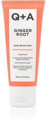 Успокаивающий и увлажняющий крем для лица с имбирем Q+A Ginger Root Daily Moisturizer, 75 мл цена и информация | Кремы для лица | kaup24.ee