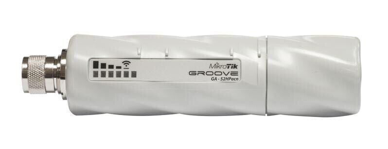 MikroTik GrooveA 52 ac | CPE | RBGrooveGA-52HPacn, kahesageduslik, 1x RJ45 1000 Mb/s цена и информация | Juhtmeta pöörduspunktid  (Access Point) | kaup24.ee