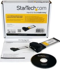 StarTech ExpressCard to RS232 DB9 (EC1S232U2) цена и информация | Регуляторы | kaup24.ee