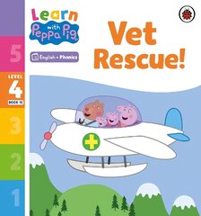 Learn with Peppa Phonics Level 4 Book 15 - Vet Rescue! (Phonics Reader) цена и информация | Книги для детей | kaup24.ee