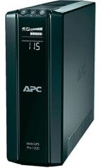 Энергосберегающий ИБП APC Back-UPS RS 1200, 230 В, CEE 7/5 цена и информация | Источники бесперебойного питания (UPS) | kaup24.ee