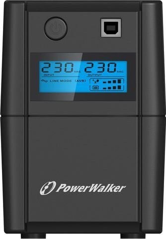 PowerWalker VI 850 SE LCD цена и информация | Puhvertoiteallikad (UPS) | kaup24.ee