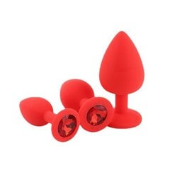 Anaaltapp Diamond Anal Set 3 tk цена и информация | Анальные игрушки | kaup24.ee