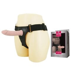 Vibratsiooniga õõnes Strap-on 15,5 x 4,2 cm Flesh hind ja info | BDSM ja fetish | kaup24.ee