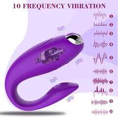 Yuna Couple kliitori 10 sagedusega vibraator paaridele hind ja info | Vibraatorid | kaup24.ee