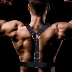 Fabrio Male Chest Bondage Harness Vegan Leather цена и информация | БДСМ и фетиш | kaup24.ee