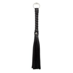 Piits Mini Flogger 28 cm Must hind ja info | BDSM ja fetish | kaup24.ee