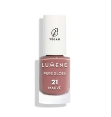 Лак для ногтей Lumene Pure Gloss 21 Mauve, 5 мл цена и информация | Лаки для ногтей, укрепители для ногтей | kaup24.ee