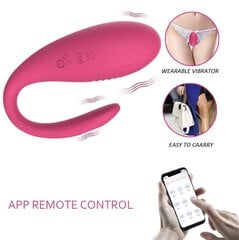 Lush APP Control Vibrator 9 režiimi – roosa цена и информация | Вибраторы | kaup24.ee